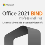 Licencia Original de Microsoft Office 2021 Professional Plus BIND (1 Usuario) LICENCIA VINCULADA A SU CUENTA MICROSOFT