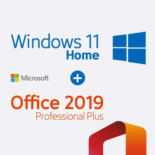 Windows 11 HOME + Office 2019 PRO PLUS