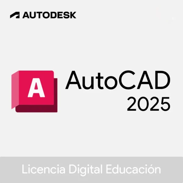 Autodesk AutoCAD 2025 (PC) (1 dispositivo, 1 año)