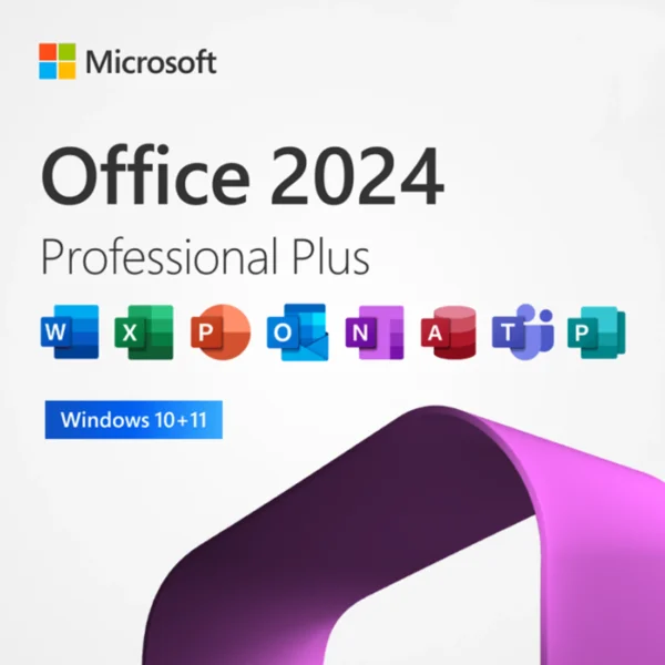 Licencia Original de Microsoft Office 2024 Professional Plus (1 Usuario)